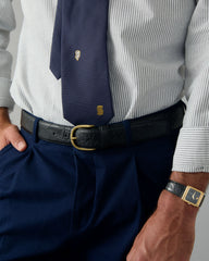 "Time is Money" Italian Silk Tie