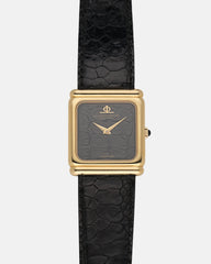 Vintage Baume & Mercier Alligator Dial (18k Gold)