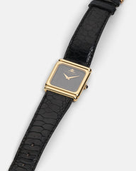 Vintage Baume & Mercier Alligator Dial (18k Gold)
