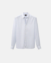 Retro White Stripe Poplin Shirt