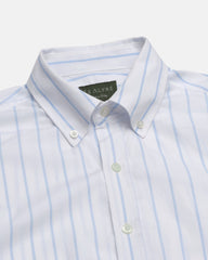 Retro White Stripe Poplin Shirt