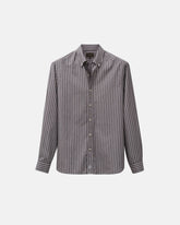 Retro Black Stripe Poplin Shirt