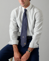 "Time is Money" Italian Silk Tie