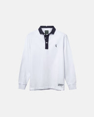'Le Rugby' Classique White Rugby Shirt