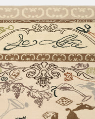 Le Alfré Penthouse Oushak Hand Knotted Rug