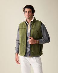 Alfré Olive Fleece Gilet