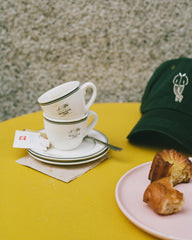 Le Alfré Limited Edition Espresso Cup & Plate