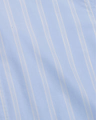 Stripe Light Blue Poplin Shirt