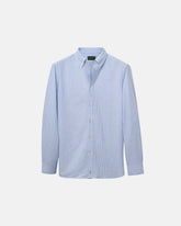 Classic Blue Stripe Oxford Shirt