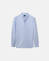 Classic Blue Stripe Oxford Shirt
