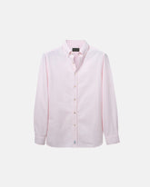 Classic Light Pink Stripe Oxford Shirt