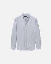 Classic Black Stripe Oxford Shirt