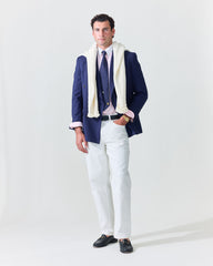 Classic Pink Contrast Collar Oxford Shirt