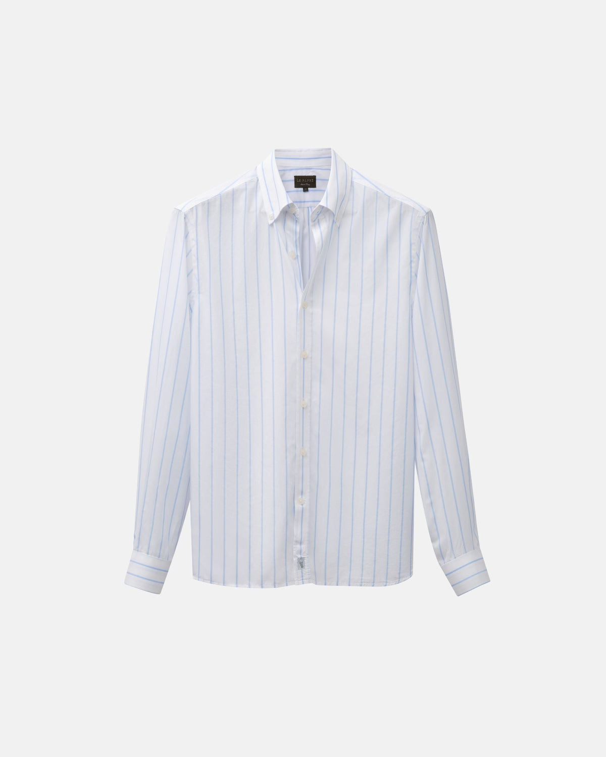 Retro White Stripe Poplin Shirt
