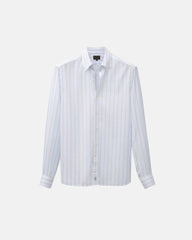 Retro White Stripe Poplin Shirt