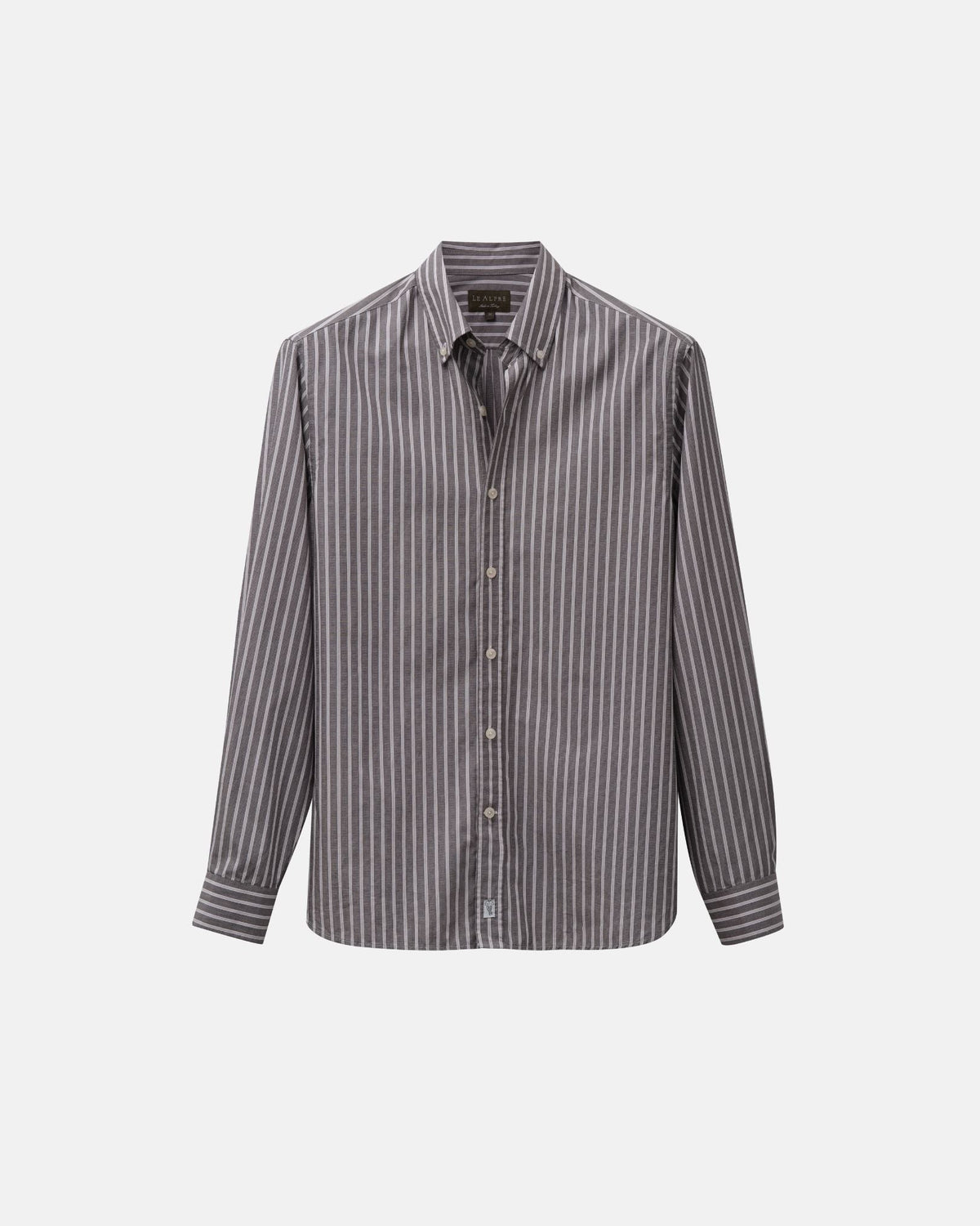 Retro Black Stripe Poplin Shirt