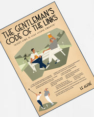 "The Gentleman's Code Of The Links" Limited Edition Graphic Tee (SS25)