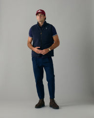 Alfré Navy Fleece Gilet