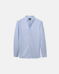 Classic Blue Stripe Oxford Shirt