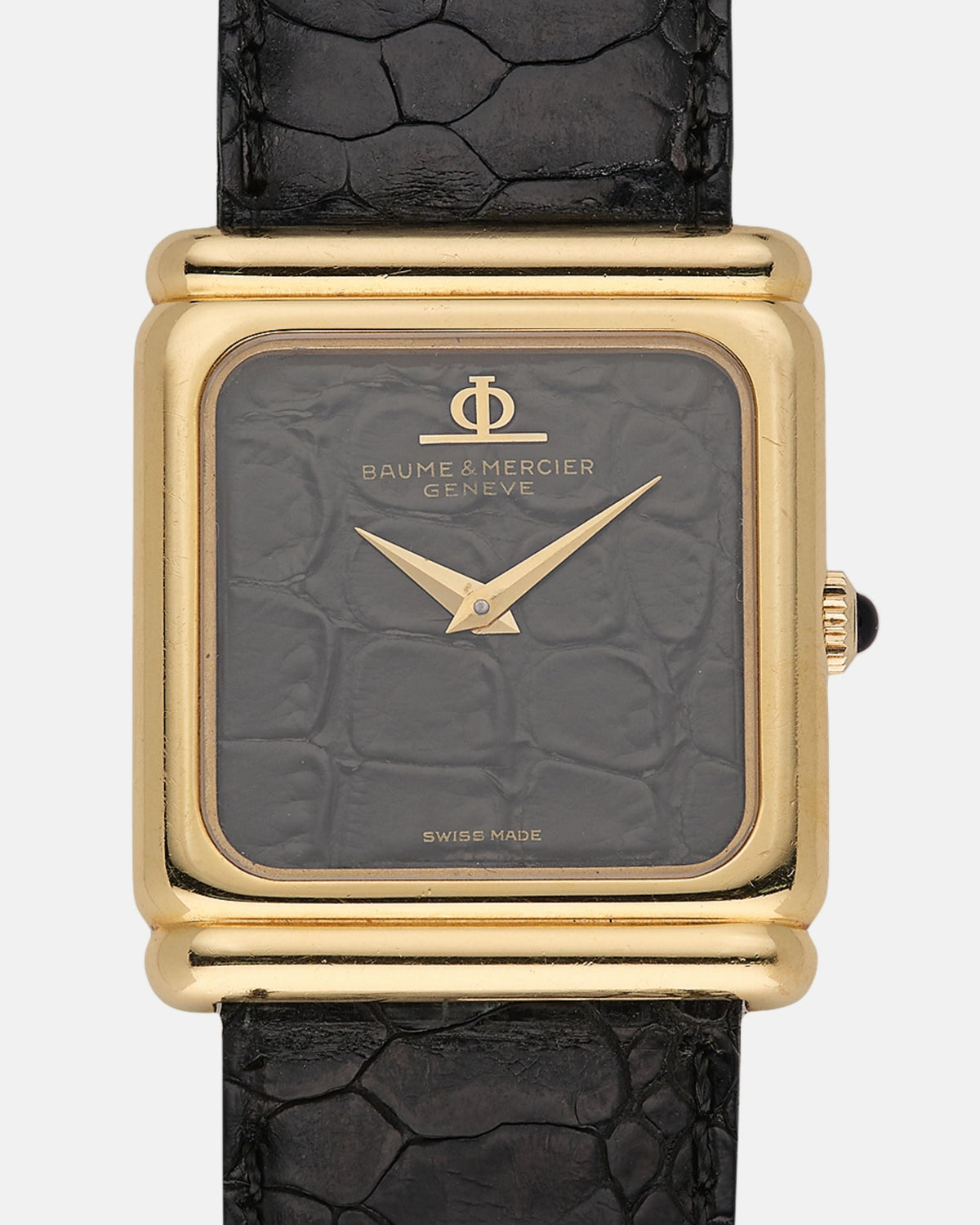 Vintage Baume & Mercier Alligator Dial (18k Gold)