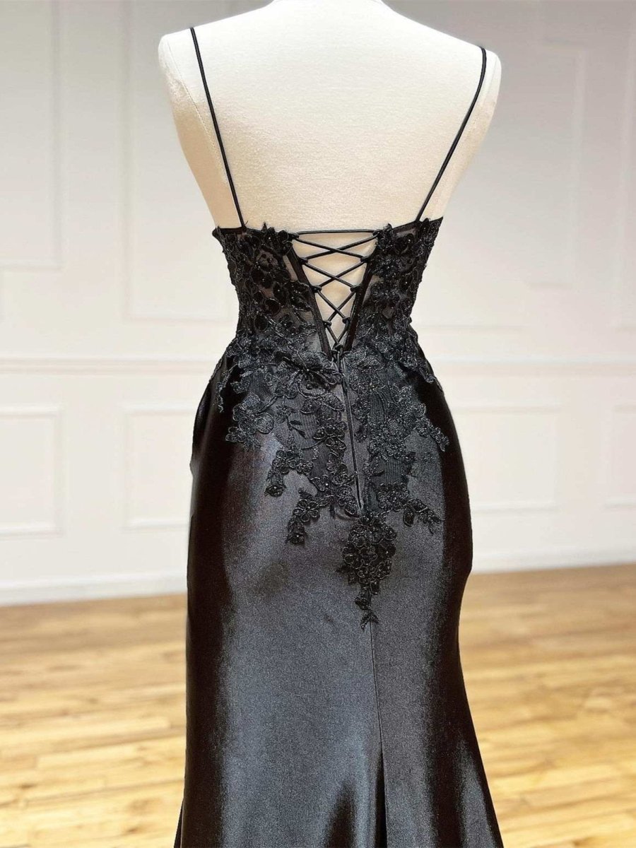 Off-Shoulder Lace Mermaid Prom Dress - Image 5